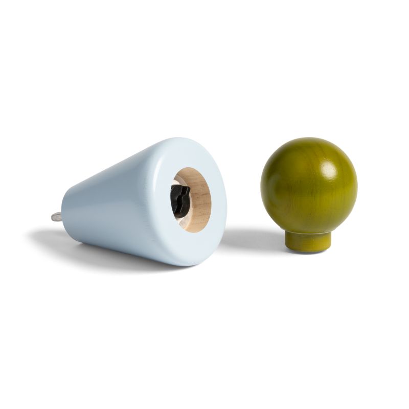 Halma Salt + Pepper Grinder Blue Small