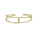 Center Link Cuff Gold