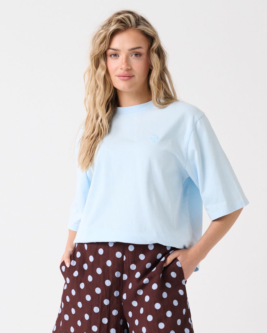 Hallie Tee Ice Blue