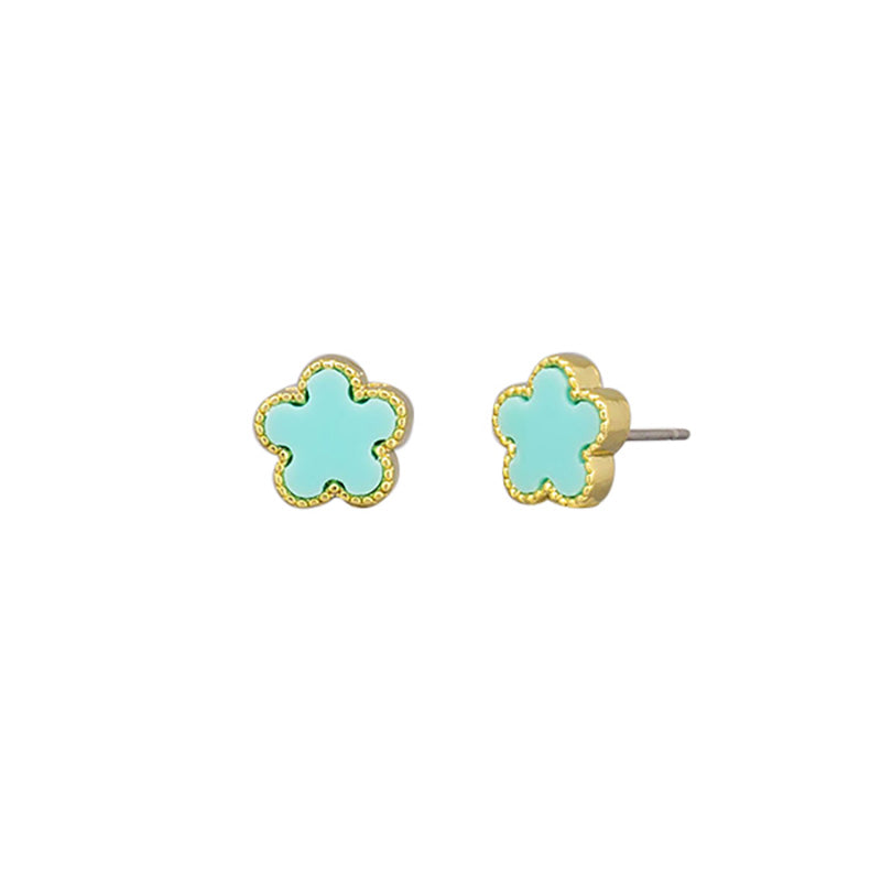 Felice Stud Earrings Mint