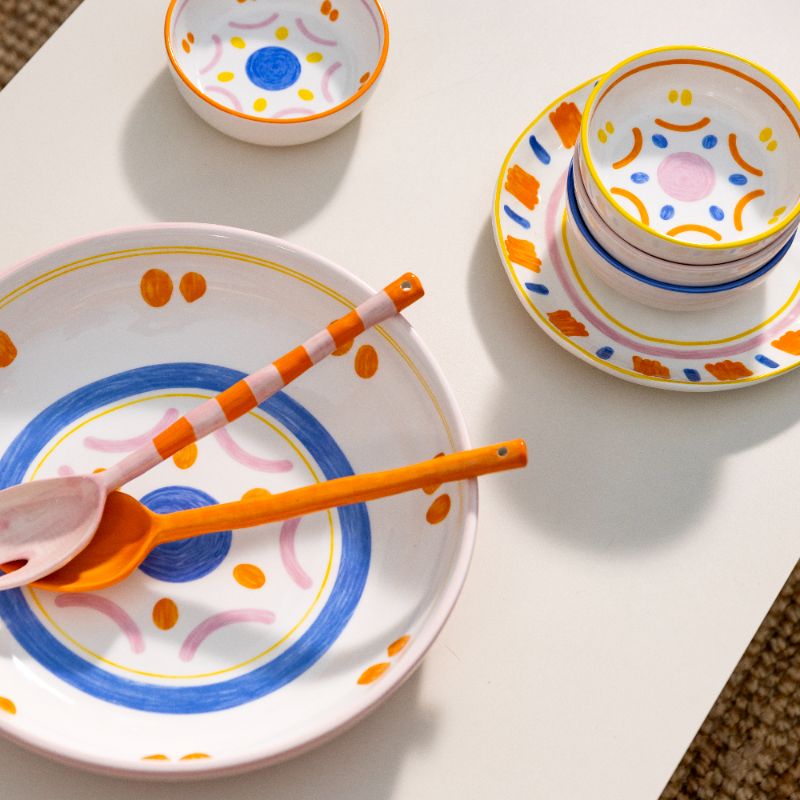 Salad Servers Boavista Stripe