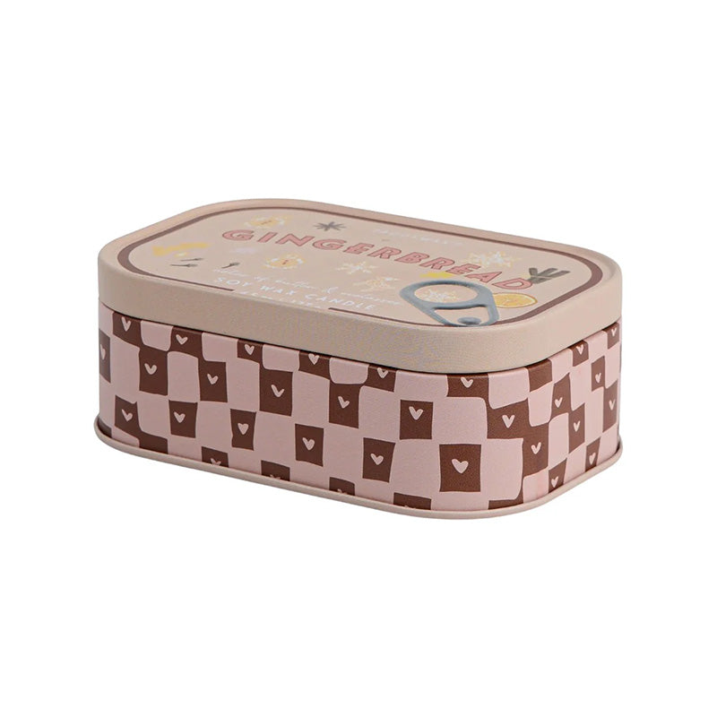 Bistro Gingerbread Tin Candle