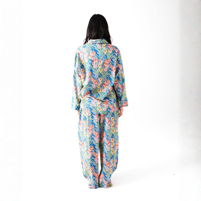 Anna Spiro Gladiolus Organic Cotton Long Sleeve & Pant Pyjamas