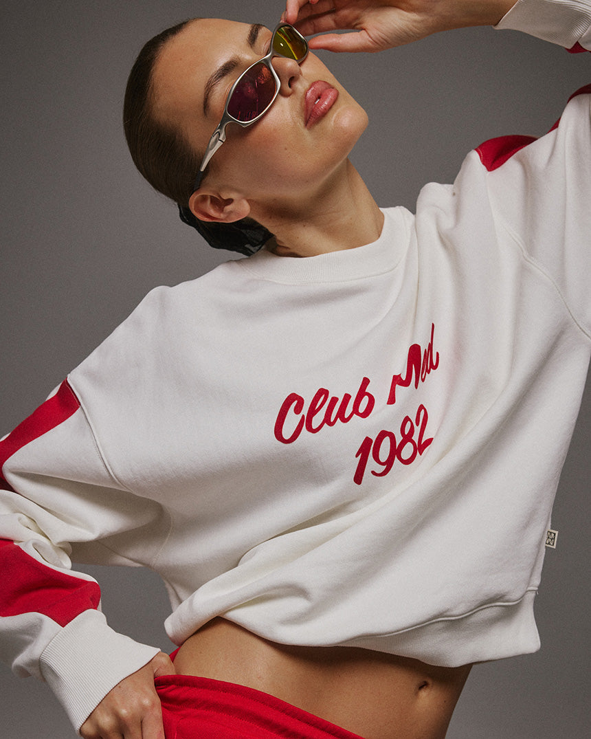 Club Med Sweatshirt Warm White