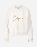 Capri Sweater Pearl White