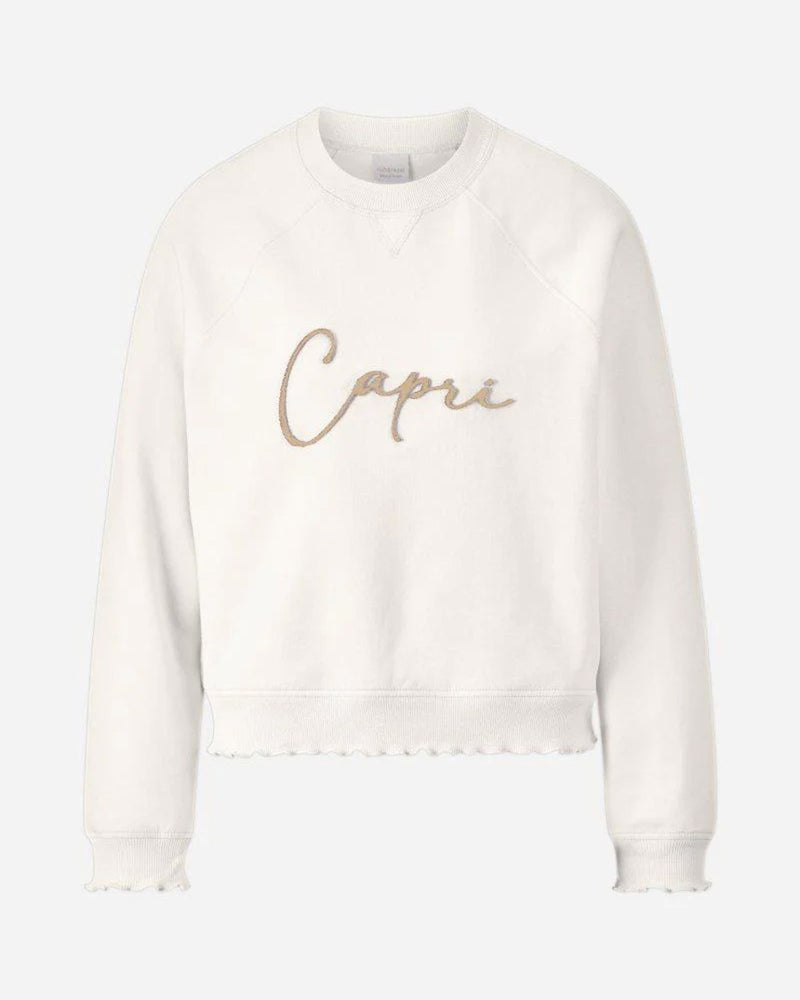 Capri Sweater Pearl White