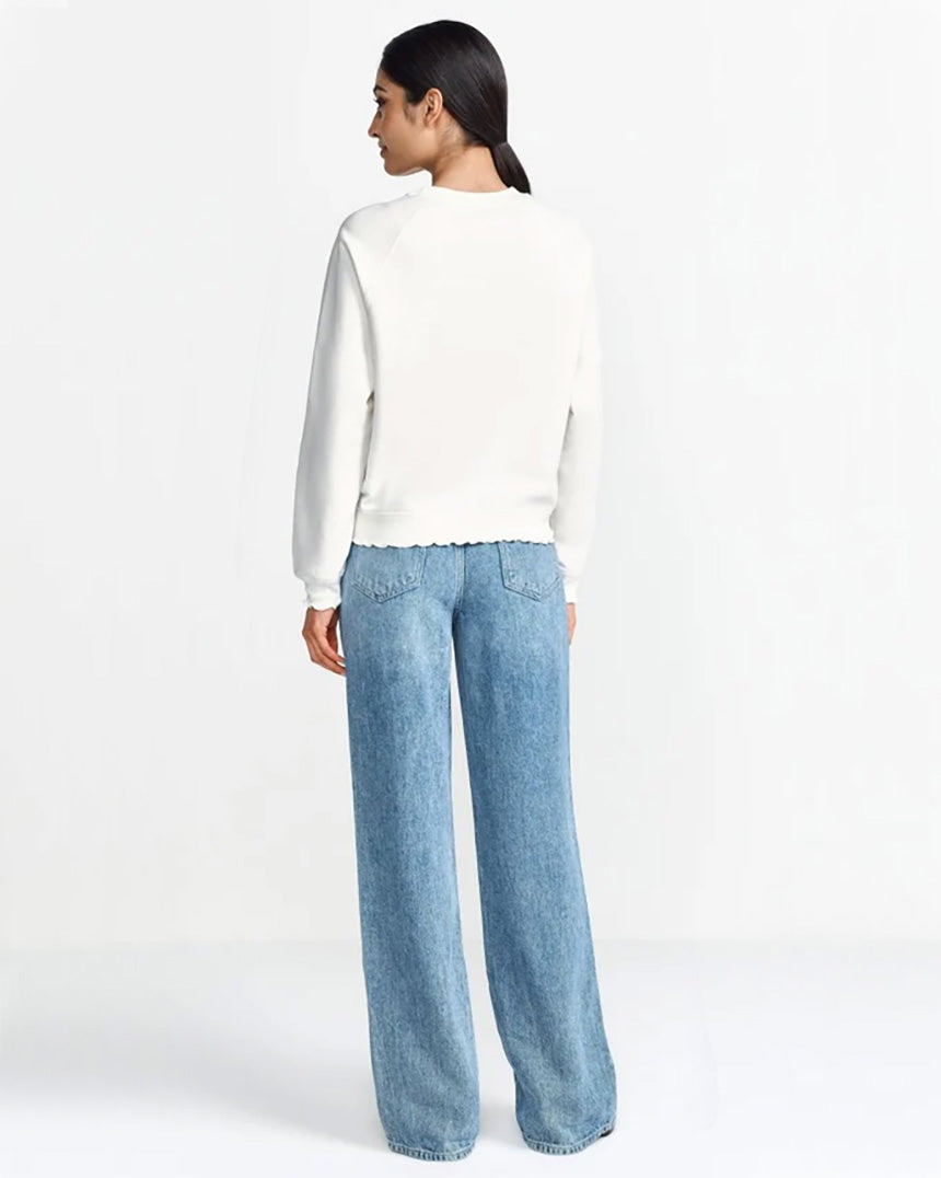 Capri Sweater Pearl White