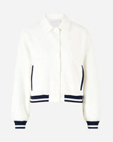 Bomber Jacket Pearl White