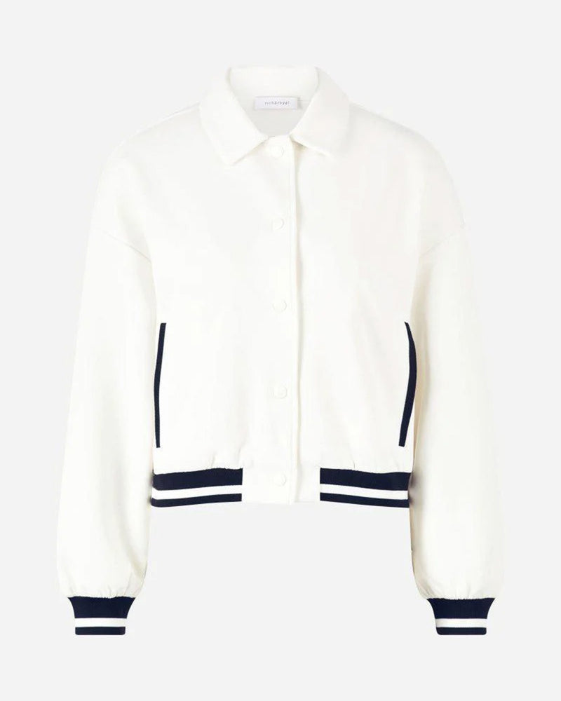 Bomber Jacket Pearl White