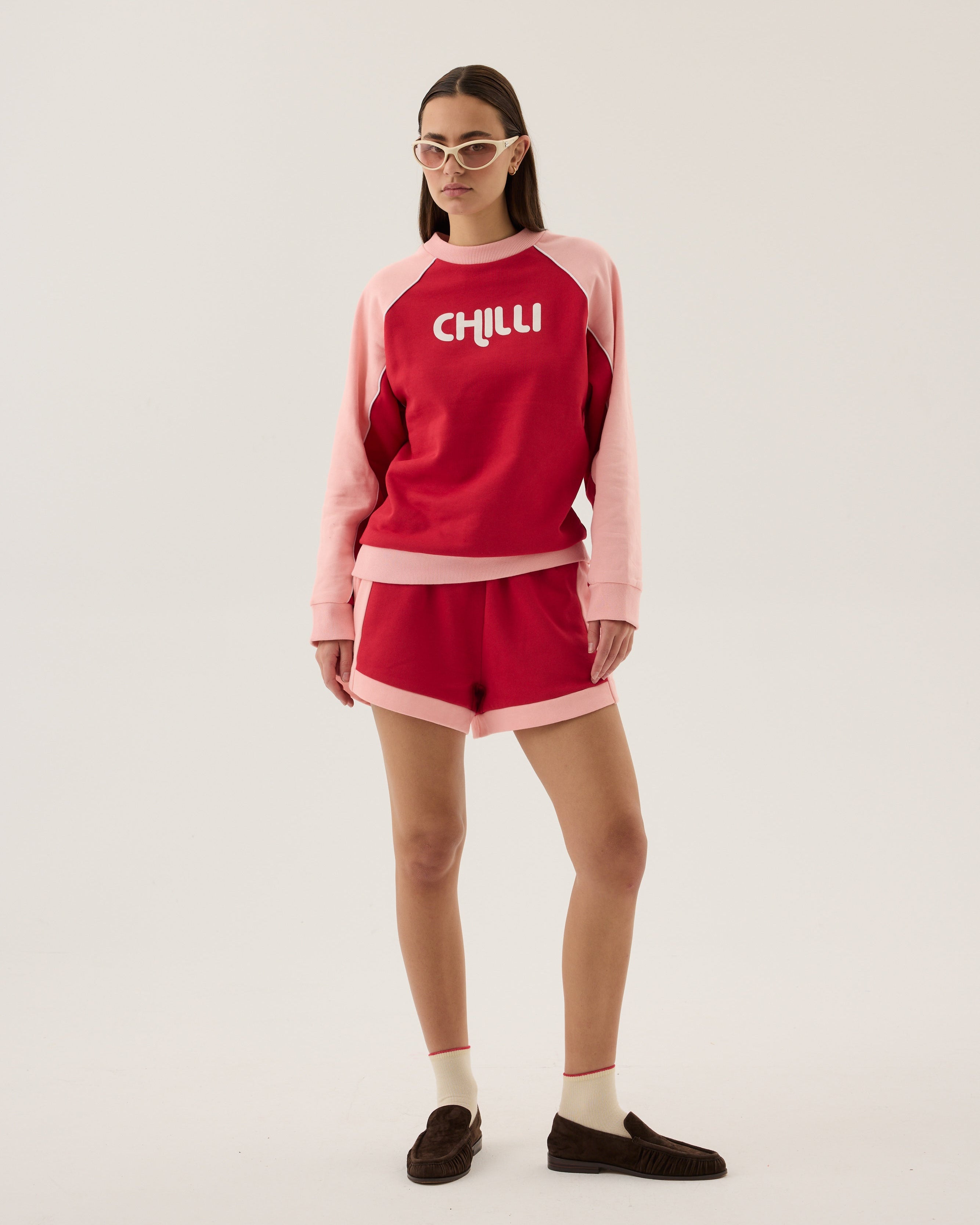 Chilli Sweatshirt Poppy Red