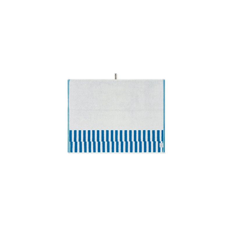 Bath Mat Cobalt/Ivory Shift