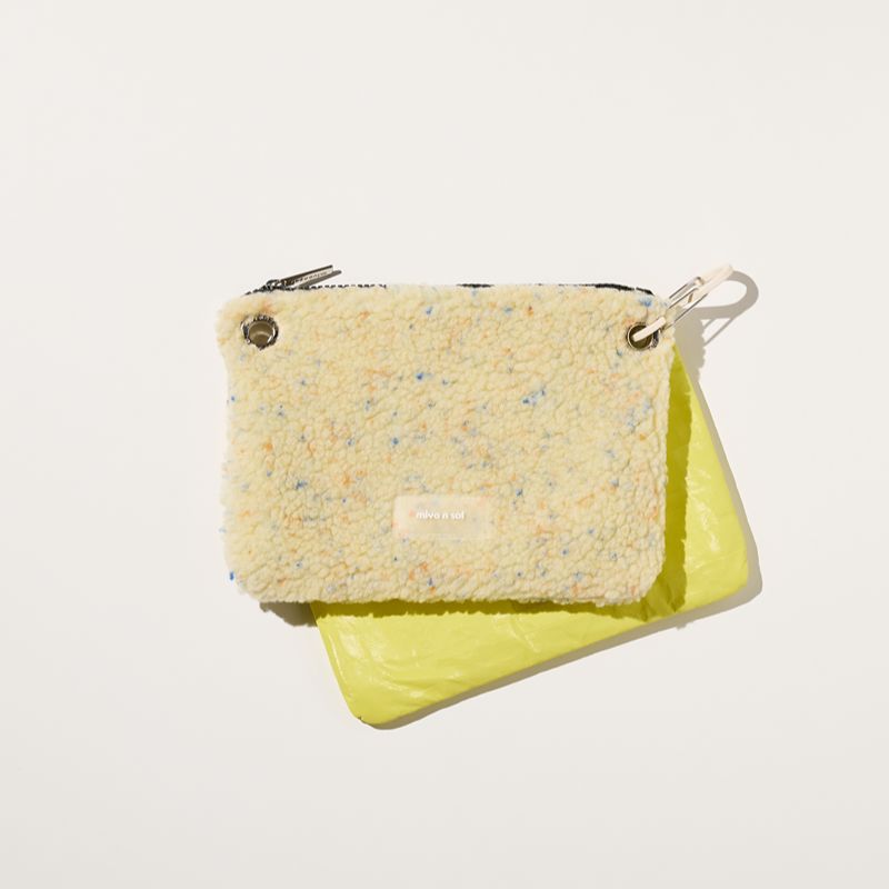 Square Pouch Set Lemon