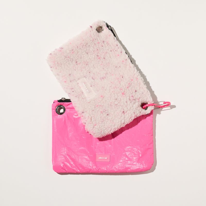 Square Pouch Set Cherry