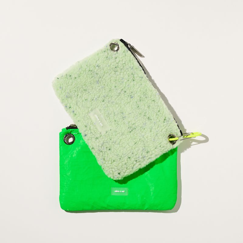Square Pouch Set Apple