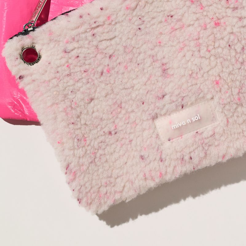 Square Pouch Set Cherry