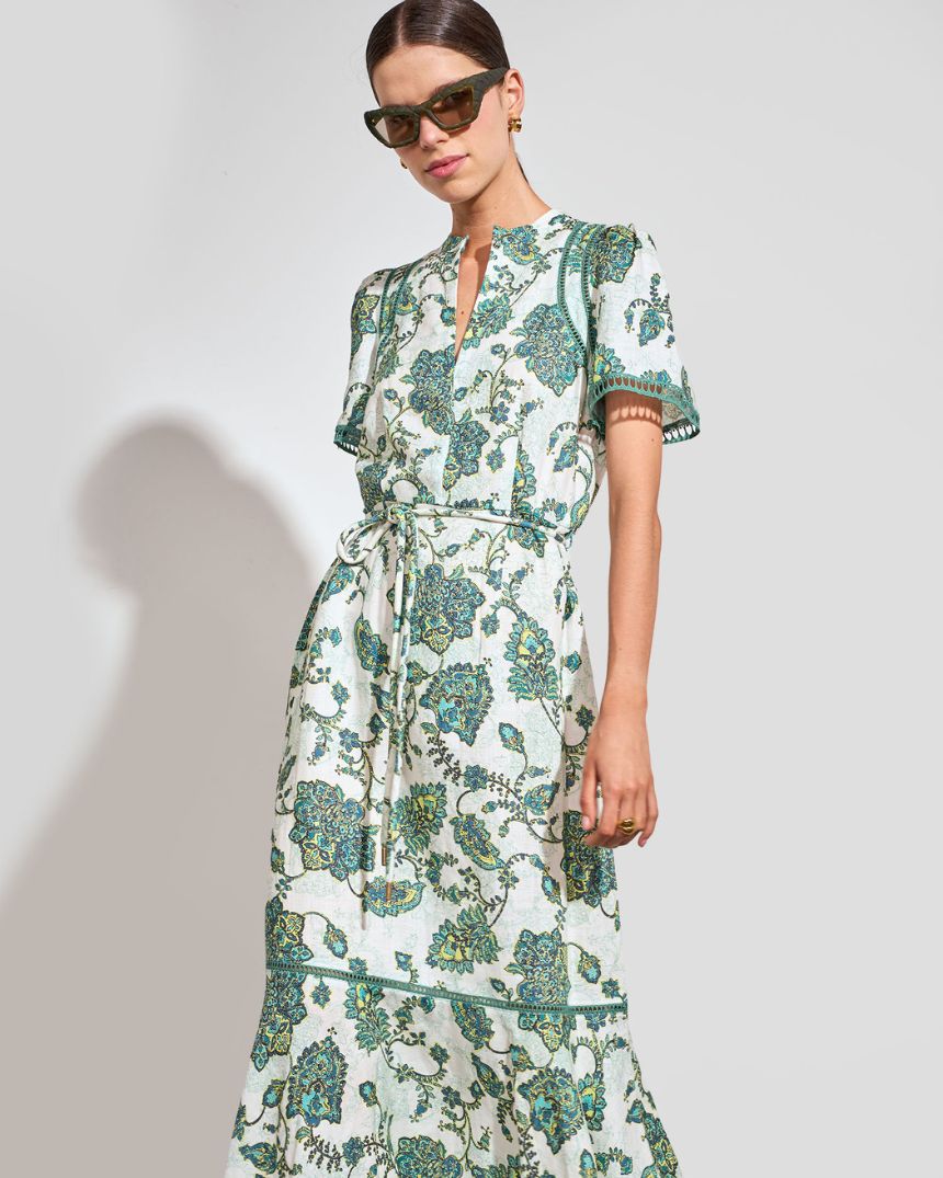 Poem Dress Garden Paisley