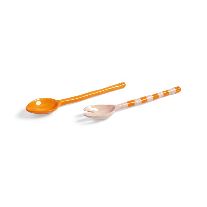 Salad Servers Boavista Stripe