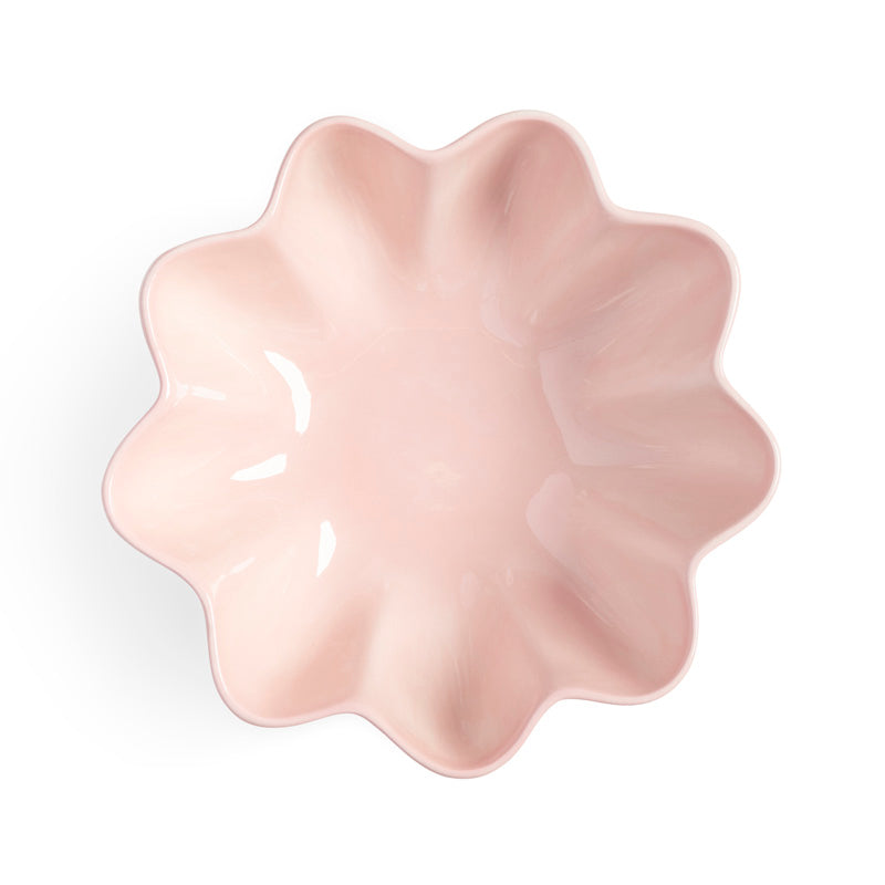 Pedestal Sun Bowl Pink
