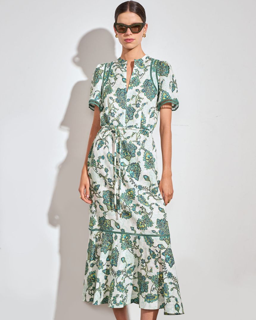 Poem Dress Garden Paisley