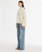 Abby Boucle Sweater Ivory