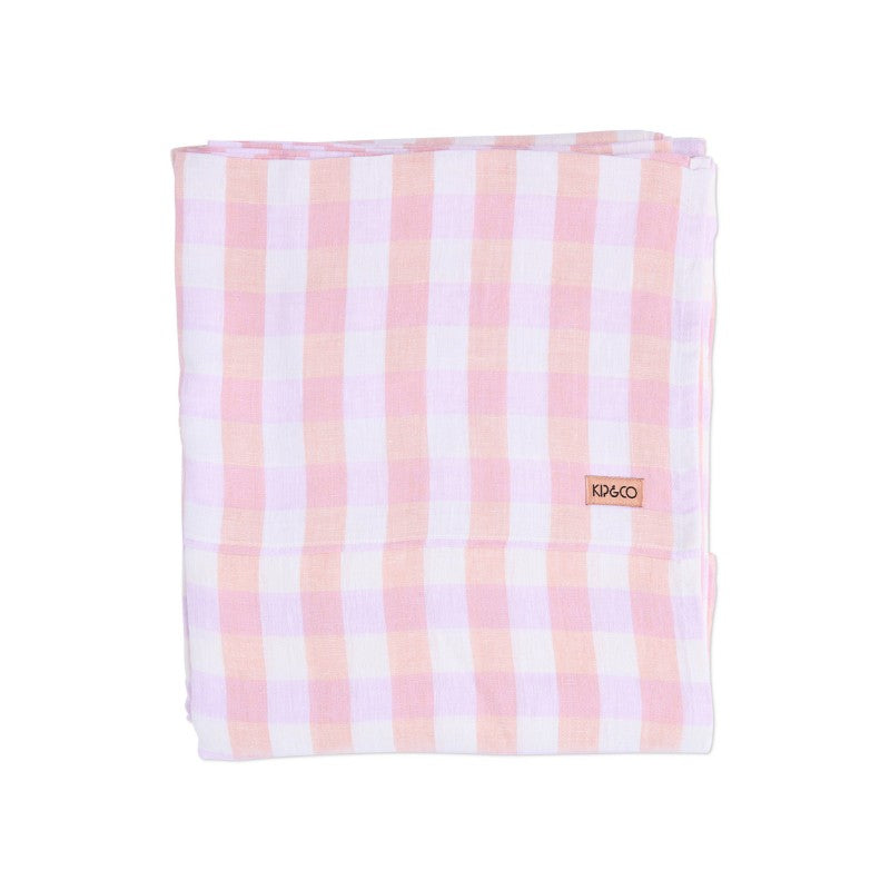 Hazy Days Linen Flat Sheet