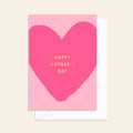 Mother's Day Heart Neon Card