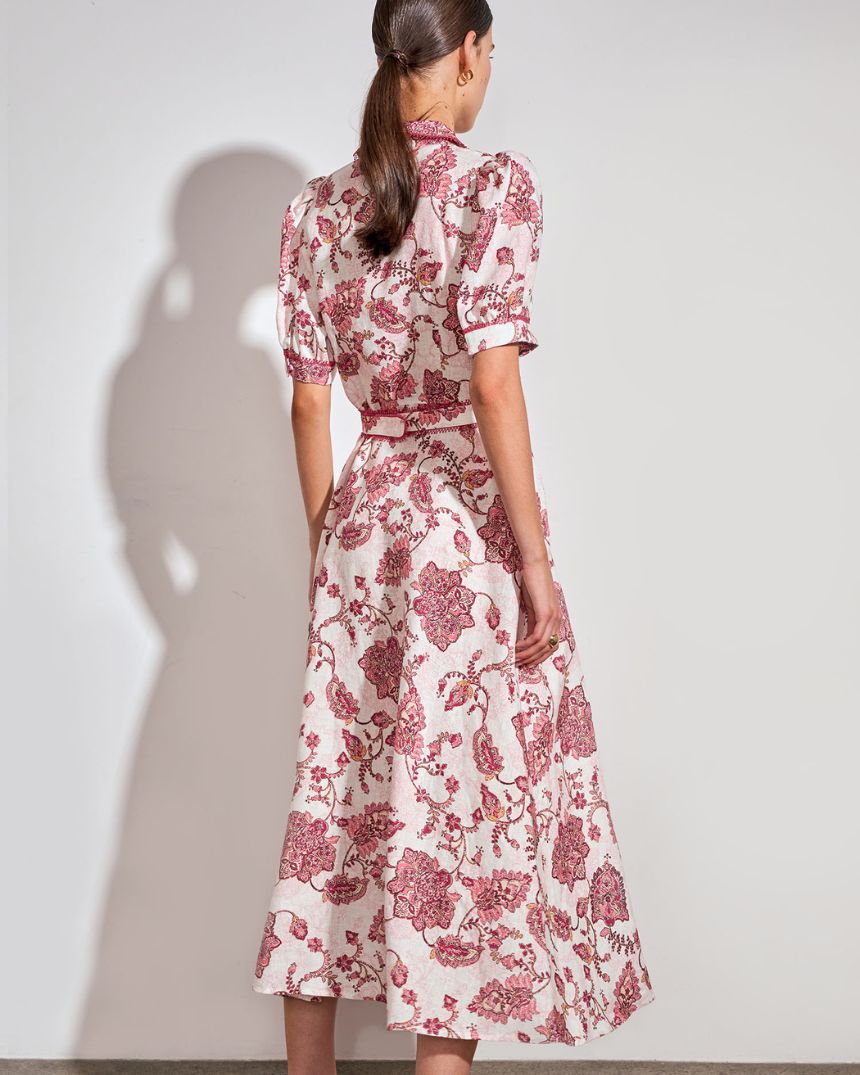 Admire Dress Rose Paisley