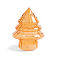Pine Tree Glass Vase Orange