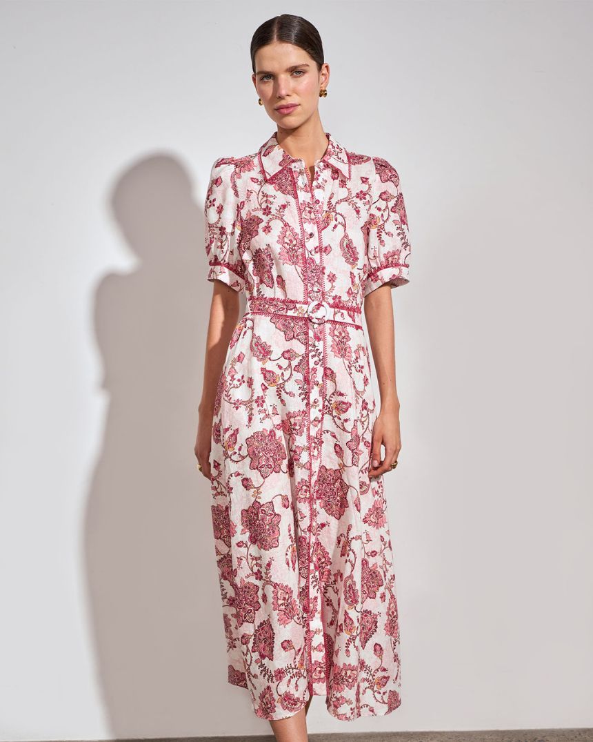 Admire Dress Rose Paisley