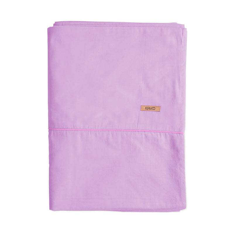 Glow in Amethyst Bamboo Cotton Flat Sheet
