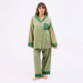Glow In Green Bamboo Cotton Pyjamas