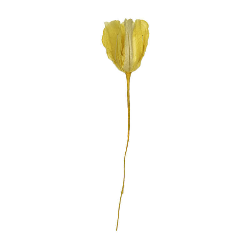 Yellow Small Moonshine Paper Flower