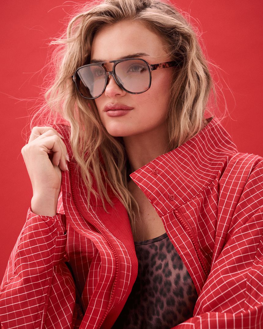 Beau Spray Jacket Red Check