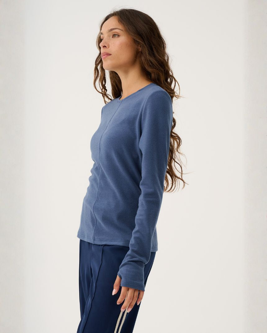 Aspyn Long Sleeve Top Slate