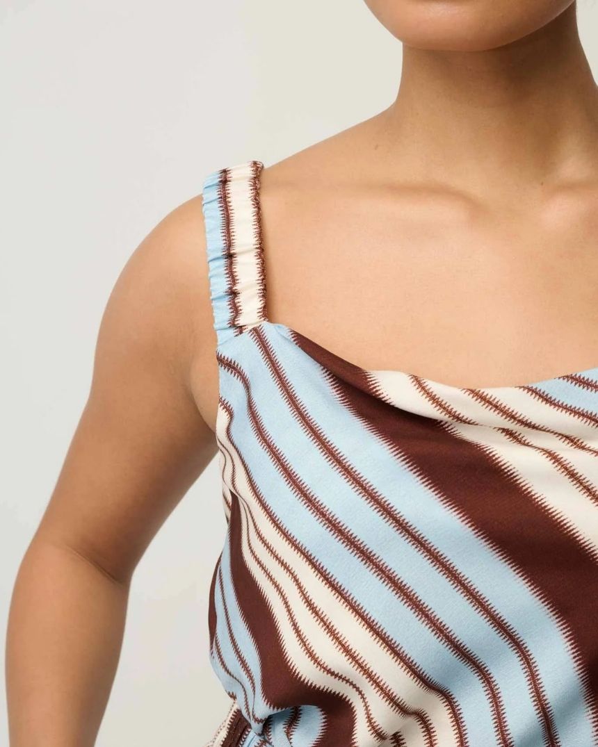 Delray Reversible Cami Stripe