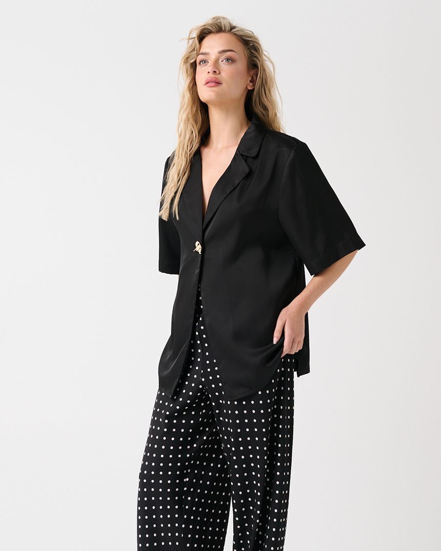 Jude Bias Pant Black Spot