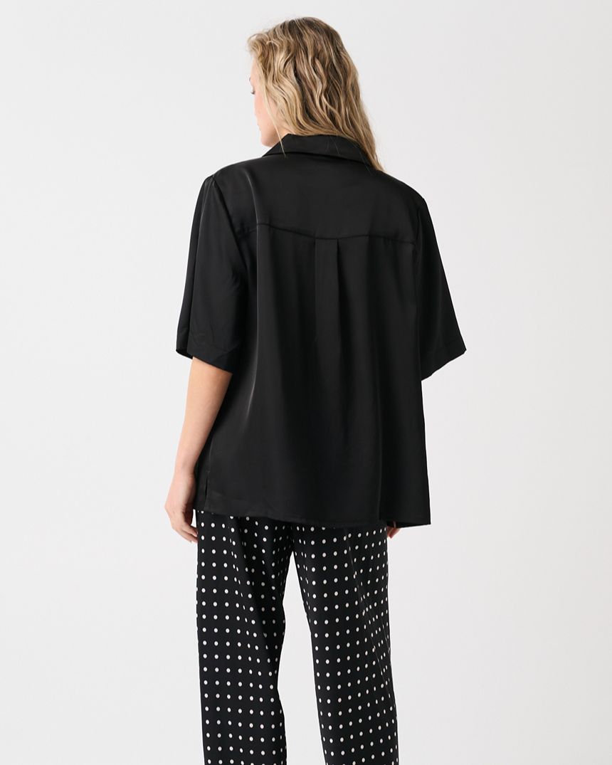 Sable Top Black & Gold