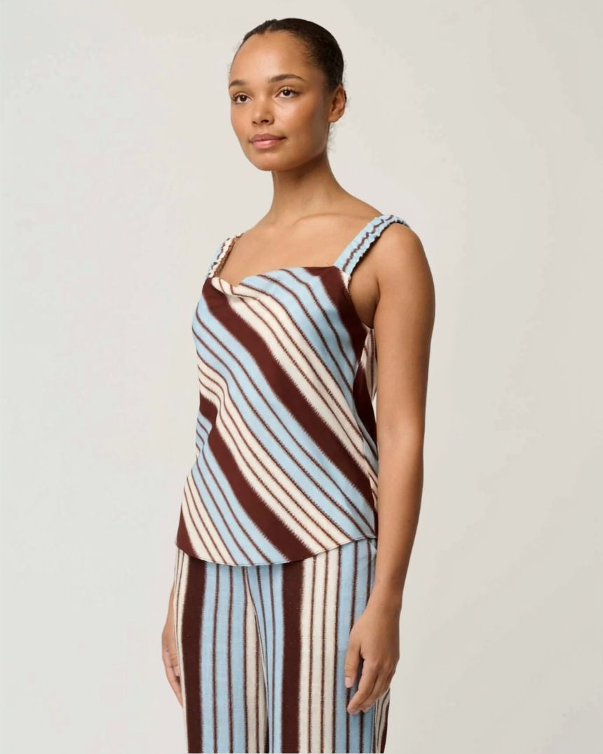 Delray Reversible Cami Stripe