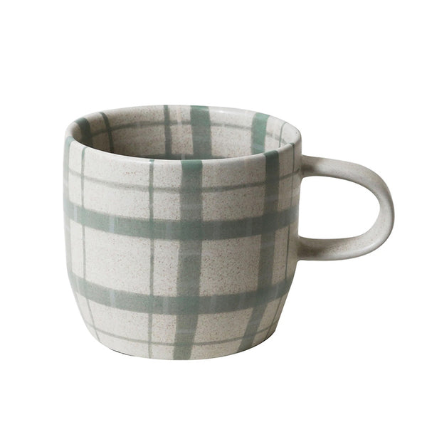 Duck Egg Check Cats Pyjamas Mug