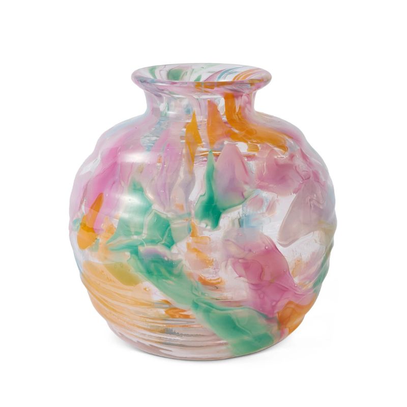 Swirl Sorbet Round Vase