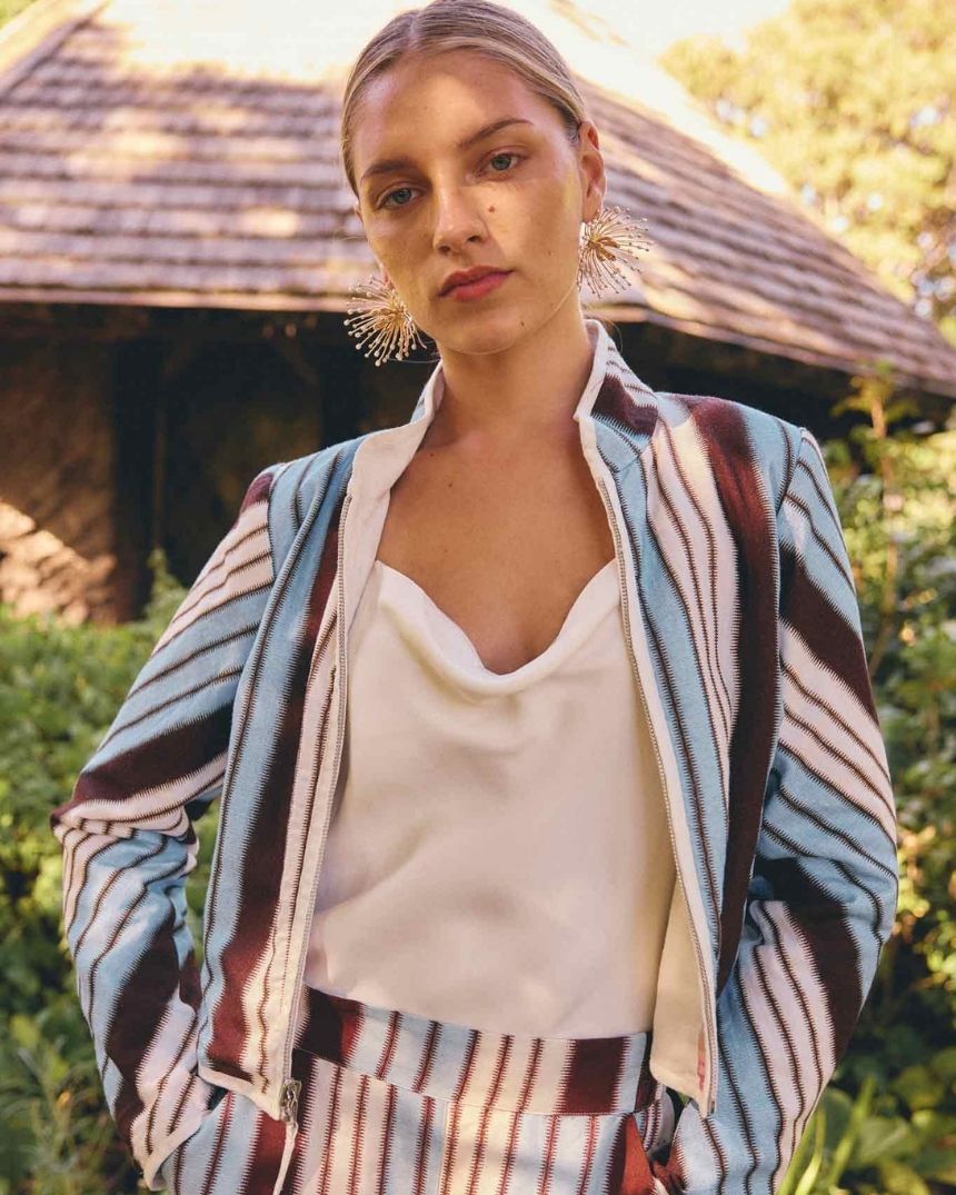 Delray Reversible Printed Jacket