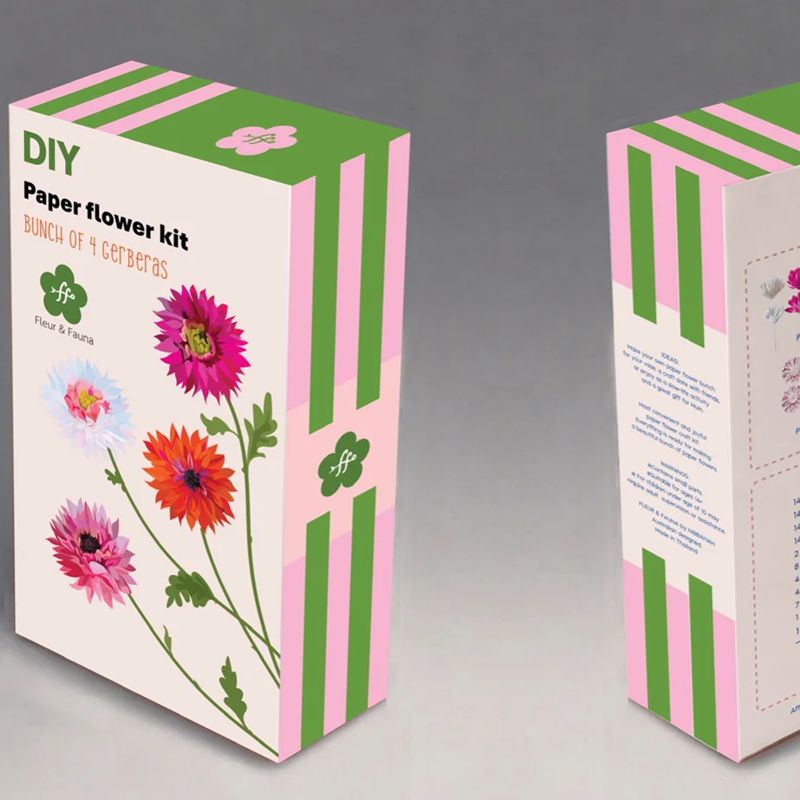 DIY Paper Flower Kit Gerberas