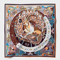 Silk Scarf Astro Capricorn