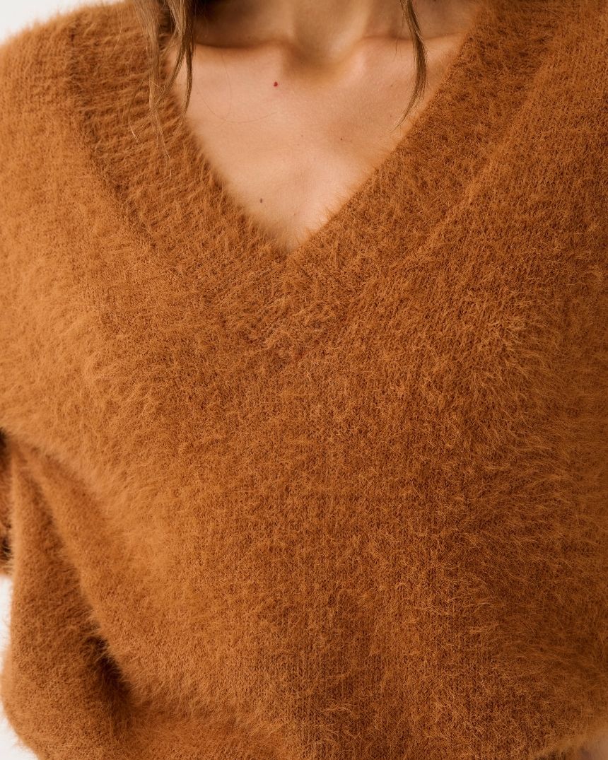 Emmie Knit Sweater Toffee
