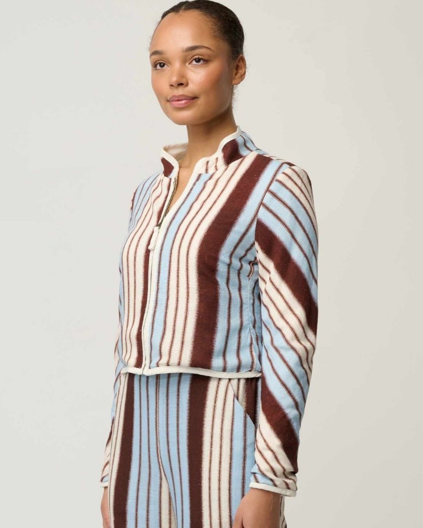 Delray Reversible Printed Jacket