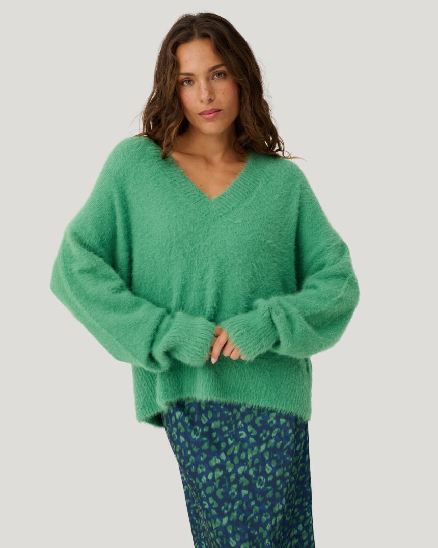 Emmie Knit Sweater Sea Green