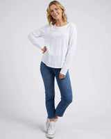Everyday Long Sleeve Tee White