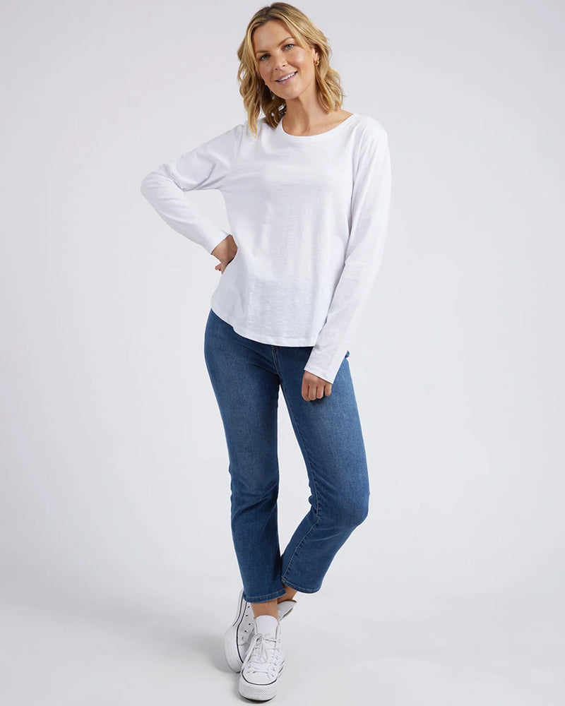 Everyday Long Sleeve Tee White