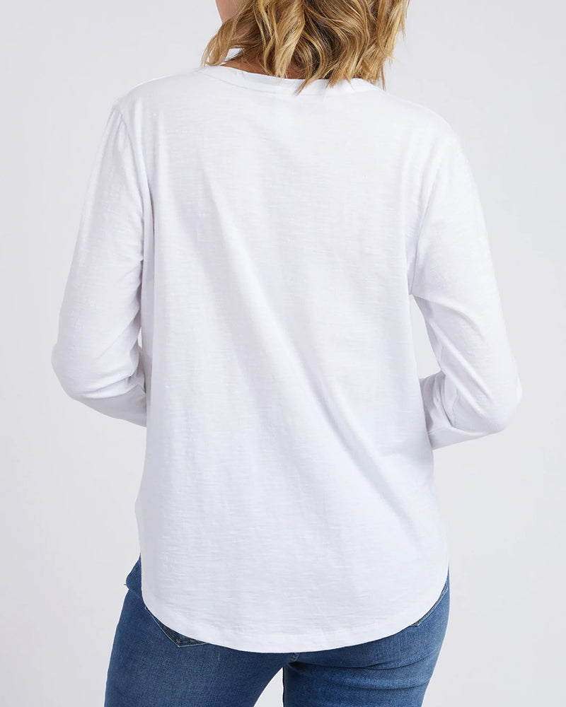 Everyday Long Sleeve Tee White