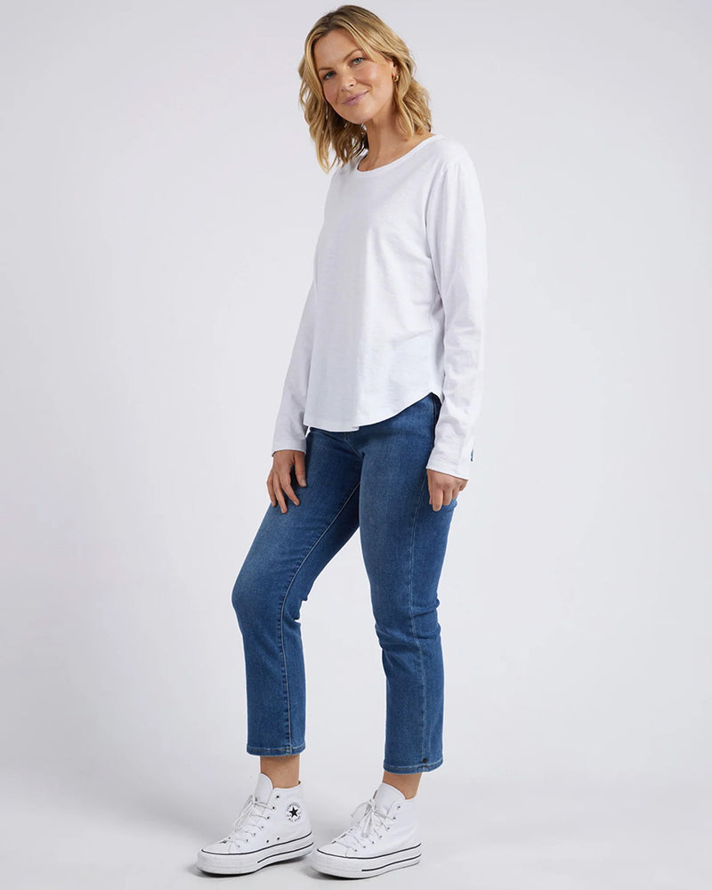 Everyday Long Sleeve Tee White